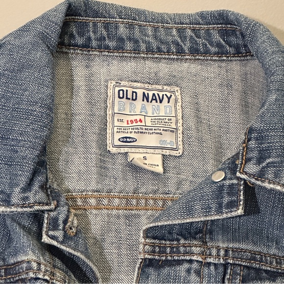 Old Navy Jean Jacket - Size S - Picture 2 of 5